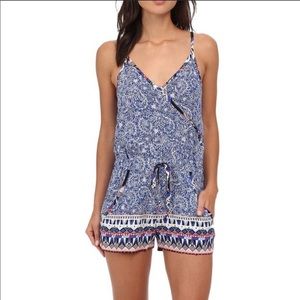 French Connection Printed Romper, Size 0
